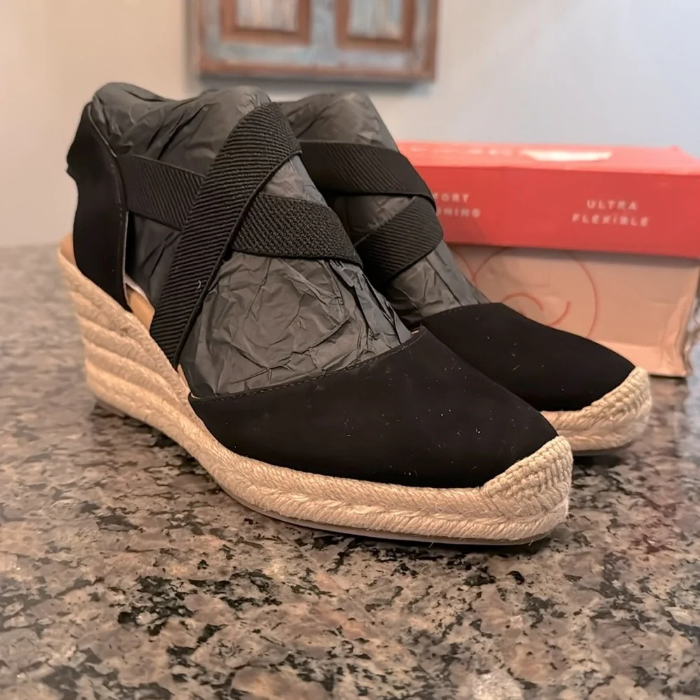 Easy spirit mesa wedge espadrilles NIB 6.5 - Picture 2 of 8